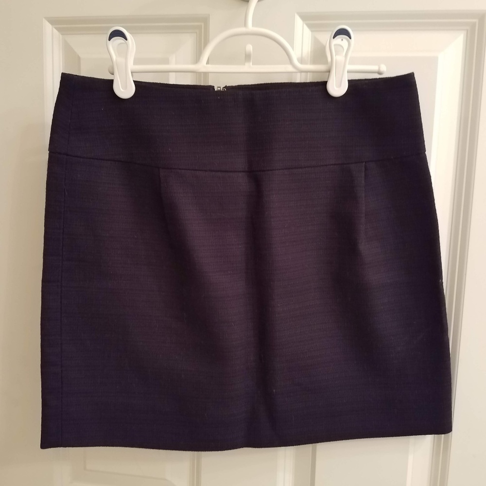 NWT J Crew Blue Mini Skirt